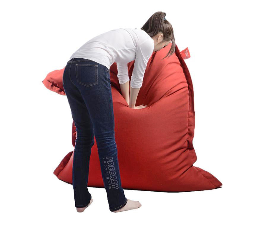 red beanbag